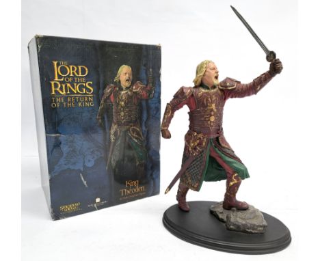 Sideshow Weta Lord of the Rings, The Return of the King - King Theoden Polystone 1/6 Figure. Good plus to excellent.&nbsp;