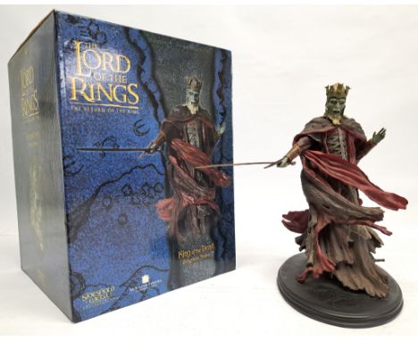 Sideshow Weta Lord of The Rings The Return of the King - King Of The Dead Polystone Statue 1/6. Good to Good Plus  Appears to