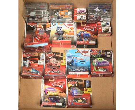 Mattel, Takara Tomy &amp; Disney Store Disney Pixar Cars vehicles, to include Disney Store Artist Series Jay Shushter Lightni