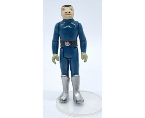 Kenner Star Wars vintage Blue Snaggletooth (Toe Dent). Good to Good plusLimbs fairly stiff, minor paint loss on boots 