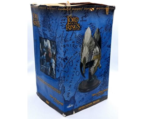 United Cutlery The Lord of the Rings Helm of King Elendil 1/1 scale replica, LE 2045/5000, Good to Good Plus, within Good pac