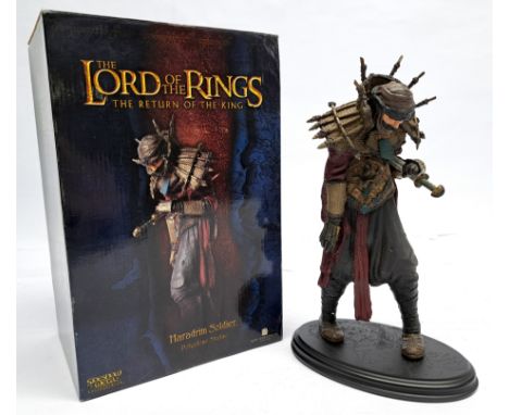 Sideshow Weta Lord of the Rings - The Return of the King - Haradrim Soldier 1/4 scale polystone statue. Good Plus to Excellen