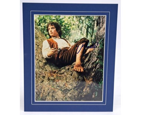 The Lord of the Rings Elijah Wood autographed mounted photo,&nbsp; with Certificate of Authenticity by Special Signings, U.A.