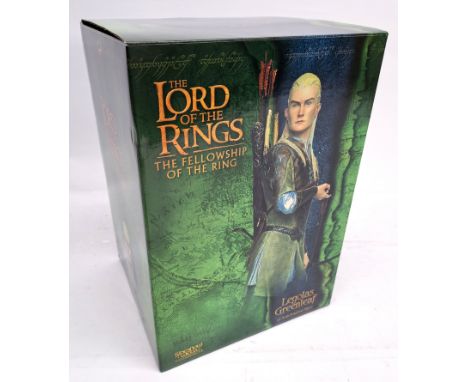 Sideshow Weta Lord of the Rings The Fellowship of the Ring Legolas Greenleaf. Sealed contents in open box.