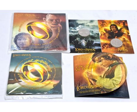 New Zealand Post / Royal Mint &amp; Pobjoy Mint The Lord of the Rings coins and coin sets, to include New Zealand Post 6x 50c