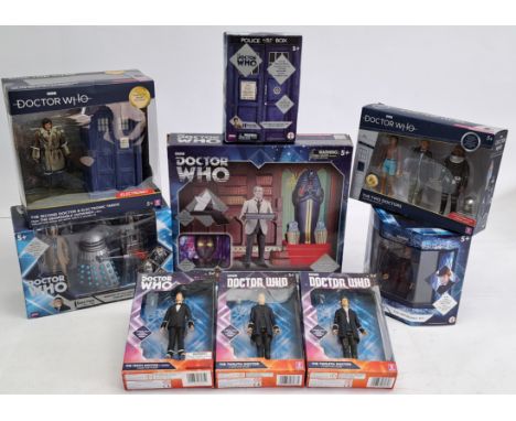 Character Doctor Who boxed figure sets, to include 'Pyramids of Mars' 'Priory' Collectors set, The 11th Doctor The Impossible