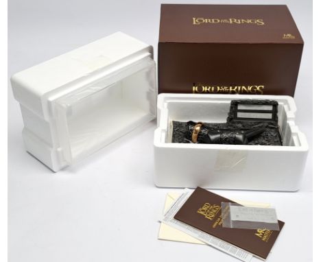 Master Replicas The Lord of the Rings The One Ring of Sauron, LE 557/2500, Near to Mint, within Excellent packaging, with out