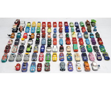 Mattel &amp; Similar Disney Pixar Cars related loose vehicles, may include some harder to find models, Good to Good Plus, unc