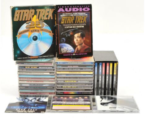 Assortment of Star Trek CD Soundtracks inc. Original Series Soundtrack Collection, 25th Anniversary Audio Collection, plus qu