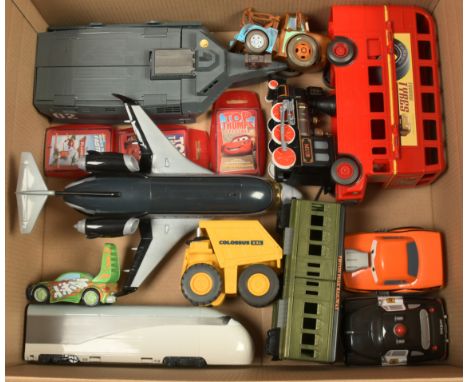 Mattel &amp; similar Disney Pixar Cars &amp; Planes related large scale vehicles, Good, unchecked for completeness. Also incl