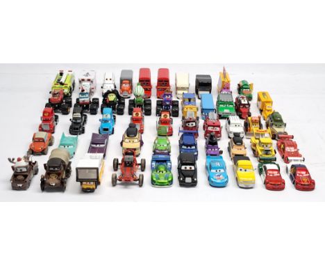 Mattel &amp; Similar Disney Pixar Cars related loose vehicles, may include some harder to find models, Good to Good Plus, unc