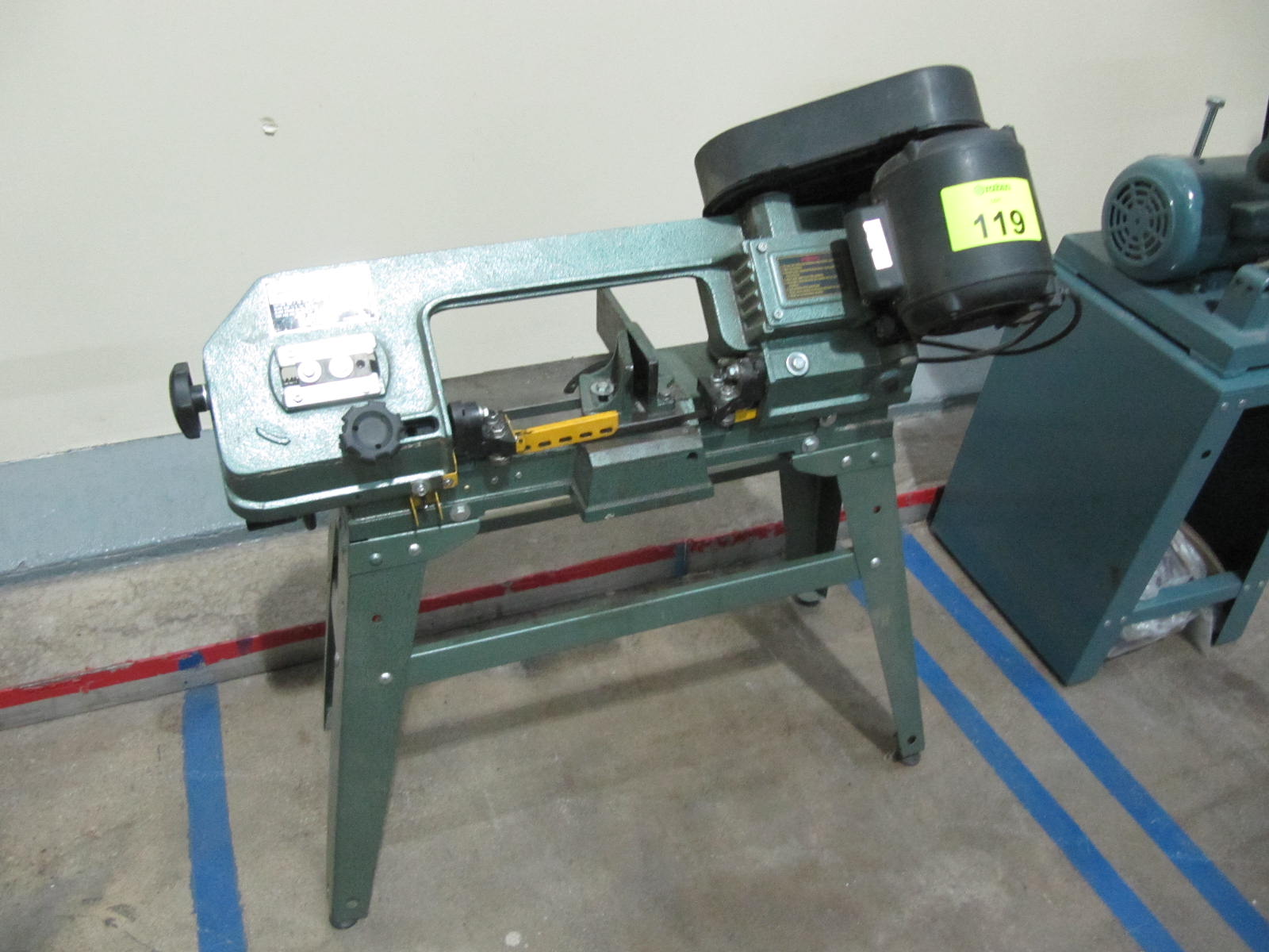 Enco horizontal band saw, model 5056840, s/n 813145