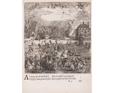 Cats (Jacob) Houwelyck. Dat is De gantsche gelegentheyt des Echten staets, 6 parts in 1, first edition, 2 engraved additional