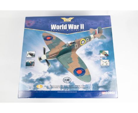 Corgi Aviation Archive. 1:32 scale. World War II Europe &amp; Africa (AA33903). Supermarine Spitfire Mk11A -P7966, D-B O/C Ta