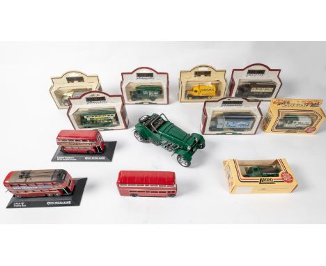 50+ diecast vehicles by Corgi, Maisto, Lledo, etc. Including; 24x Maisto Sports Car collection; Lotus Esprit, Jaguar XJS, Bug