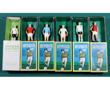 Keymen metal football figure series, Colin Bell ( England), Alan Ball (Arsenal), Colin Bell (Man City), Martin Peters (Spurs)