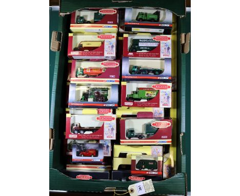 A quantity of Trackside 1:76 scale. Including Thornycroft Nippy, SR. Leyland 8-wheel Platform Lorry, Robsons. Scammell Mechan