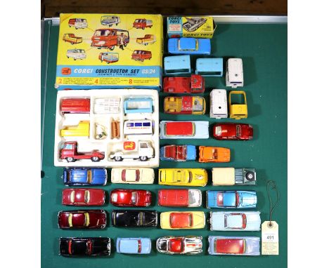 A quantity of Corgi Toys. Gift set 23 Chipperfields Circus. Gift set 24 Commer Constructor set. Corgi Classics The World Of W