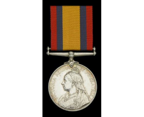 Queen’s Mediterranean 1899-1902 (1447 Corpl: M. Hogan. Rl: Mun: Fus:) nearly extremely fine £300-£400  ---  Provenance: Dix N