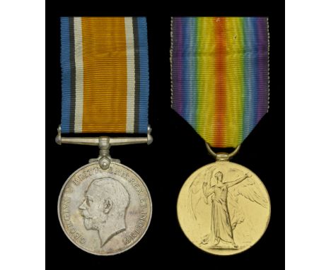 Pair: Staff Nurse M. A. Brown, Queen Alexandra’s Imperial Military Nursing Service Reserve  British War and Victory Medals (S