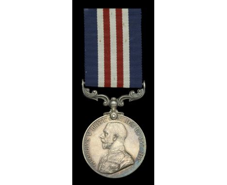 A Great War ‘Western Front’ M.M. awarded to Private J. Williams, 25th (Montgomery and Welsh Horse Yeomanry) Battalion, Royal 