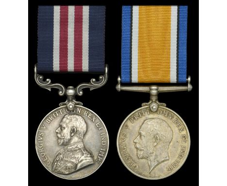 A Great War ‘Western Front’ M.M. pair awarded to Lance-Corporal H. Symonds, Coldstream Guards, who was wounded by gun shot on