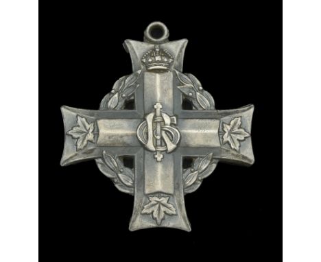 Canadian Memorial Cross, G.V.R. (107175 Pte R. Crerar) lacking suspension ring, very fine £50-£70  ---  Robert Crerar was bor