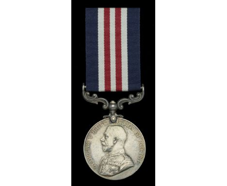 A Great War ‘Western Front’ M.M. awarded to Private W. L. James, 10th Battalion, Royal West Surrey Regiment  Military Medal, 