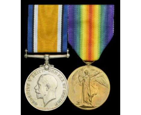 Pair: Trooper B. L. Bell, Household Battalion and Guards Machine Gun Regiment  British War and Victory Medals (2799 Tpr. B. L