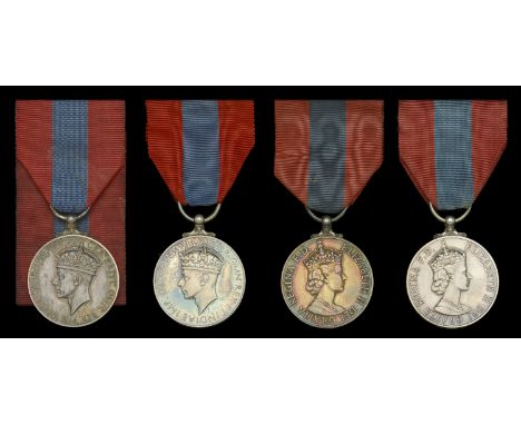 Imperial Service Medal (4), G.VI.R., 1st issue (Harry Blythe.) in case of issue; G.VI.R., 2nd issue (Harold Richard Stephen H