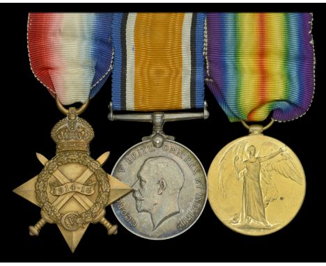 Three: Sergeant L. Avery, Nigeria Regiment, West African Frontier Force  1914-15 Star (T. Sjt. L. Avery. Nig. R.); British Wa