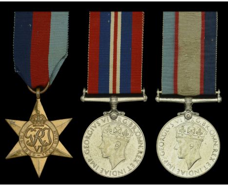 Three: R. Abrahams, 53 Australian Composite Anti Aircraft Regiment, Australian Forces  1939-45 Star; War Medal 1939-45; Austr