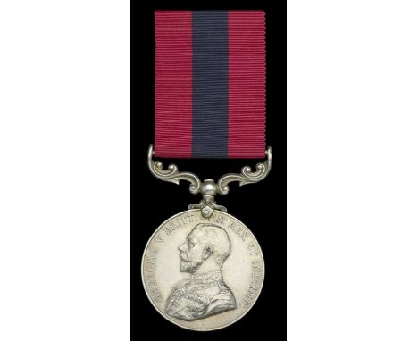 A Great War ‘Western Front’ D.C.M. awarded to Corporal T. Foley, 1st Battalion, Liverpool Regiment, for his gallantry at Cuin