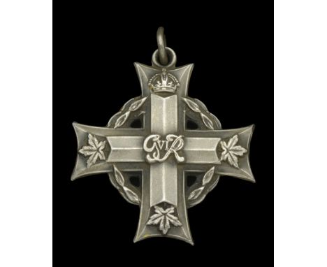 Canadian Memorial Cross, G.VI.R. (F.O. R. E. Archibald R.A.F. 87451) in case of issue, very fine £140-£180  ---  Ronald Earle