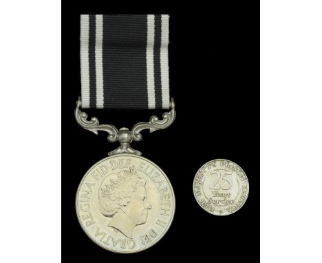 Prison Service (Operational Service) L.S & G.C., E.II.R. (SO R Gamble KV009) in Royal Mint case of issue; together with the r