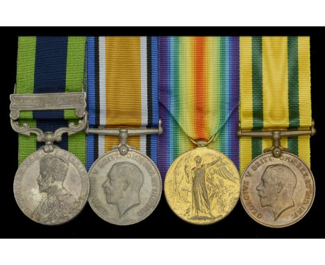 Four: Private J. Want, Royal West Kent Regiment  British War and Victory Medals (TF-240204 Pte. J. Want. R.W. Kent R.); Terri