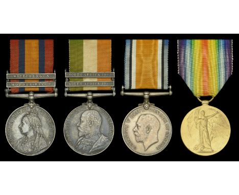 Four: Private F. Reilly, 67th Battalion (Western Scots), Canadian Infantry, late Highland Light Infantry  Queen’s South Afric