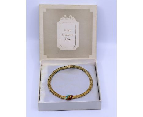 A vintage Christian Dior choker&nbsp;