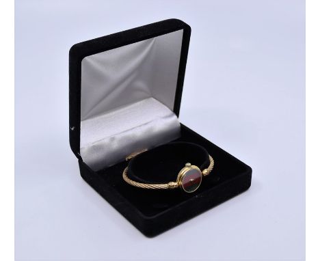 A cased vintage ladies Gucci watch&nbsp;