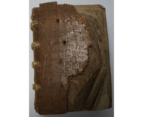 ° ° Manuscript devotional work; England, first half of 15th century 19 parchment gatherings, each folio with a signature cons