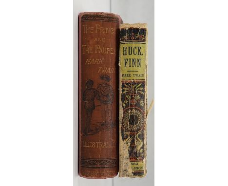 ° ° Twain, Mark - The Prince and the Pauper ... First Edition (first issue). frontis., num. engraved illus., facsimile leaf; 