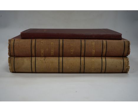 ° ° Haslewood, Rev. Francis - Memorials of Smarden, Kent. portrait frontis., text illus., subcribers list; original gilt lett