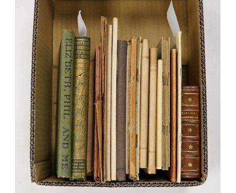 ° ° [Brighton Interest] assorted books and pamphlets; 1. King, Maude Egerton. Round About A Brighton Coach Office, 1896.2. Ne