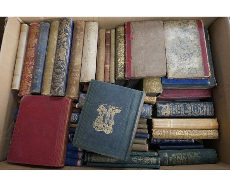° ° Buffon's Natural History ... pictorial engraved and printed titles, many illus.; original gilt pictorial and blind decora