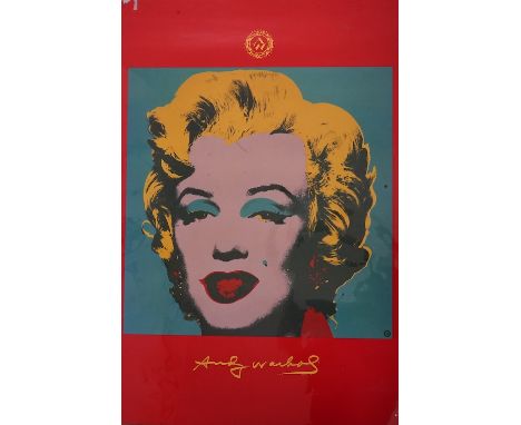 After Andy Warhol (1928-1987), colour screenprint, 'Marilyn', copyright 1996, The Andy Warhol Foundation for the Visual Arts,
