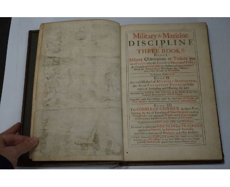 ° ° Venn, Thomas, Tacquet, Andrew and Others - §Military &amp; Maritine Discipline in Three Books... Military Observations on