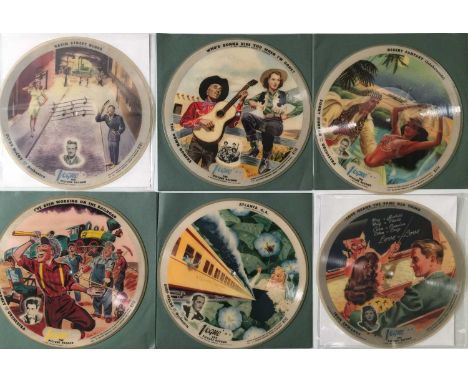 VOGUE PICTURE RECORD - ORIGINAL US 10" PICTURE DISC RECORDINGS. Fantastic archive of 16 x original US 10" picture disc record