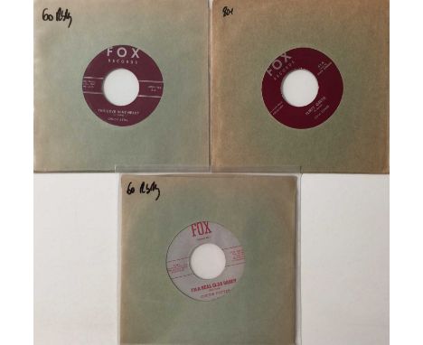 FOX RECORDS - 7" ROCKABILLY RARITIES. A superb pack of 3 7" rockabilly rarities on 50s US label Fox Records. Artists/ titles 