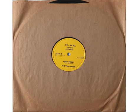 THE TEEN KINGS (ROY ORBISON ) - TRYING TO GET YOU - ORIGINAL US 10" 78RPM RECORDING (JE-WEL JE-101). Huge rarity in stunning 