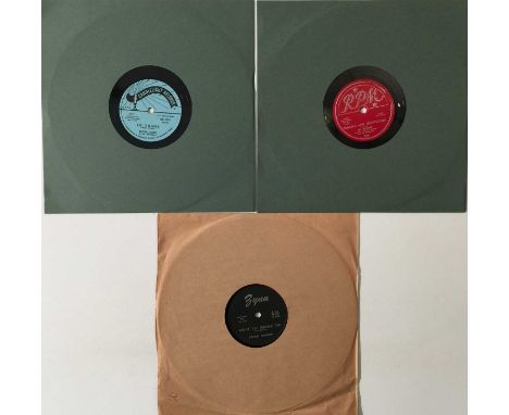 ROCKET MORGAN/IKE TURNER/CLYDE STACY - ORIGINAL US 10" 78RPM RECORDINGS. Wicked set of 3 x original US 10" 78RPM recordings. 